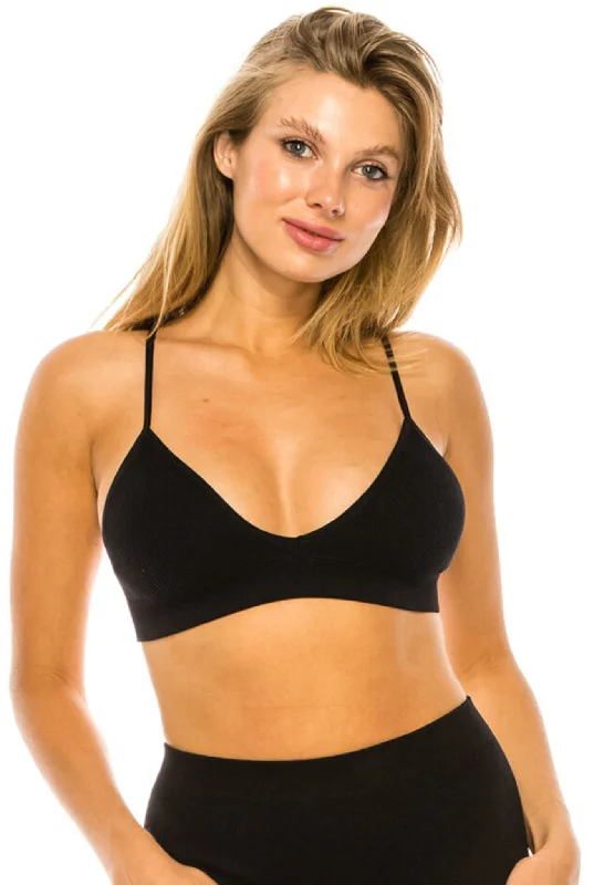 seamless bra with soft cups for all-day comfortComfortable Bralette