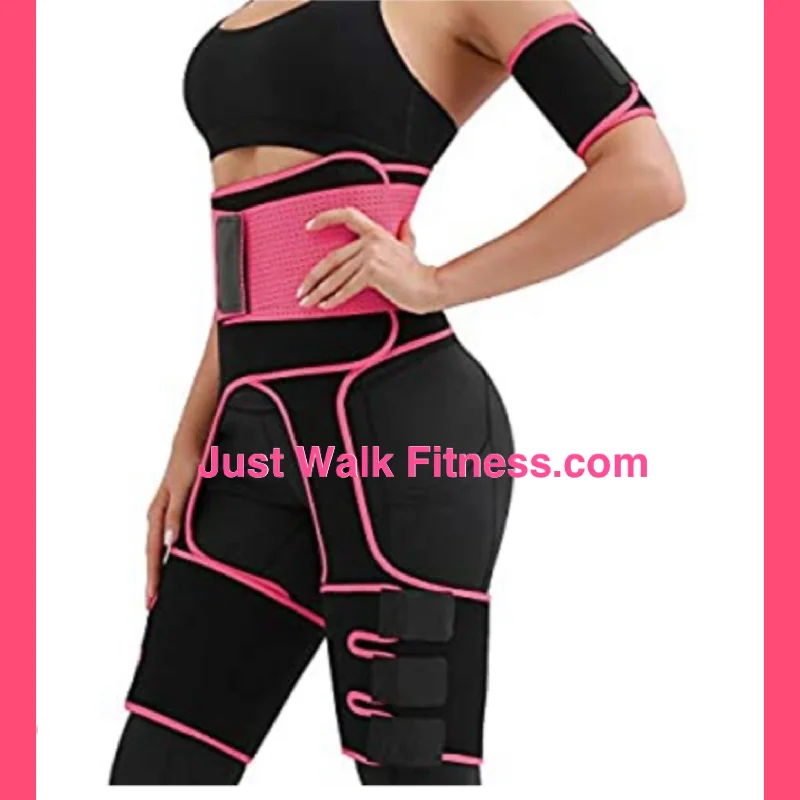 plus-size demi-cup bra with lace overlayJUST WALK FITNESS 4 in 1 BODY TRIMMER