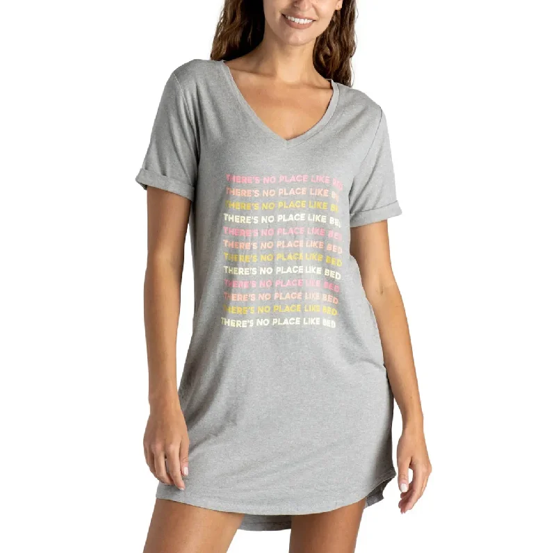 women's pajamas for those who love to indulgeTHERE'S NO PLACE LIKE HOME Sleepshirt