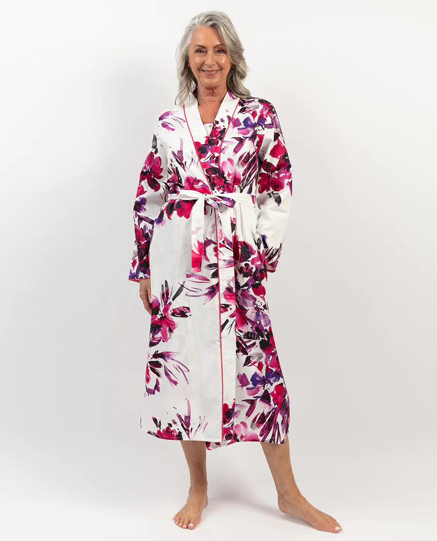 women's pajamas with pocketsCyberJammies Delilah Wrap Robe