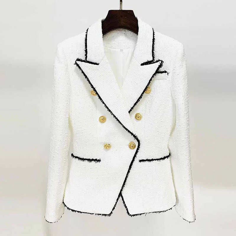 Women's Coats with ZipperWomens White Blazer Fitted Long Sleeve Outwear Coat