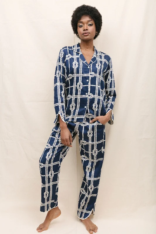 women's pajama sets with matching robesFable and Eve Spitalfields PJ Set