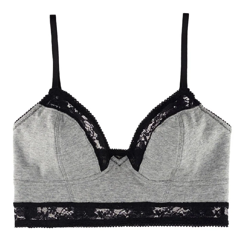 plus-size minimizer underwire braMon Nuit Longline Bralette