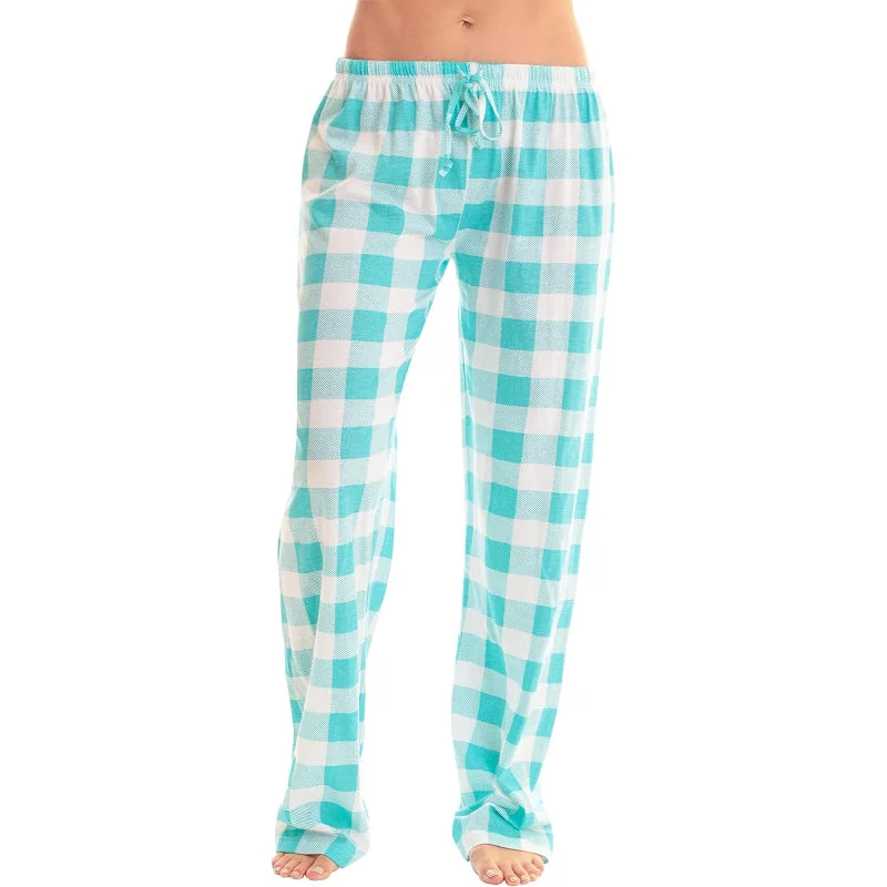 women's pajamas with adjustable strapsComfy Buffalo Plaid Pajamas