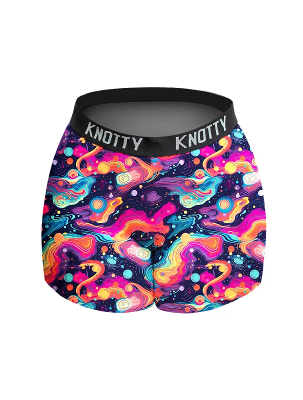 women's pajamas with moisture-wicking fabricAiraModal™ Cosmic Nebula Boxer