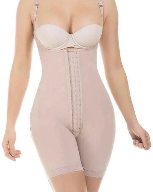 convertible halter braFirm control bodysuit with butt lift