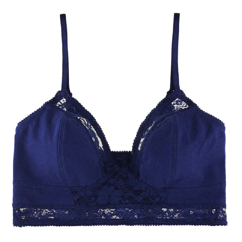 wireless bra with foam cups for shapeMon Nuit Longline Bralette