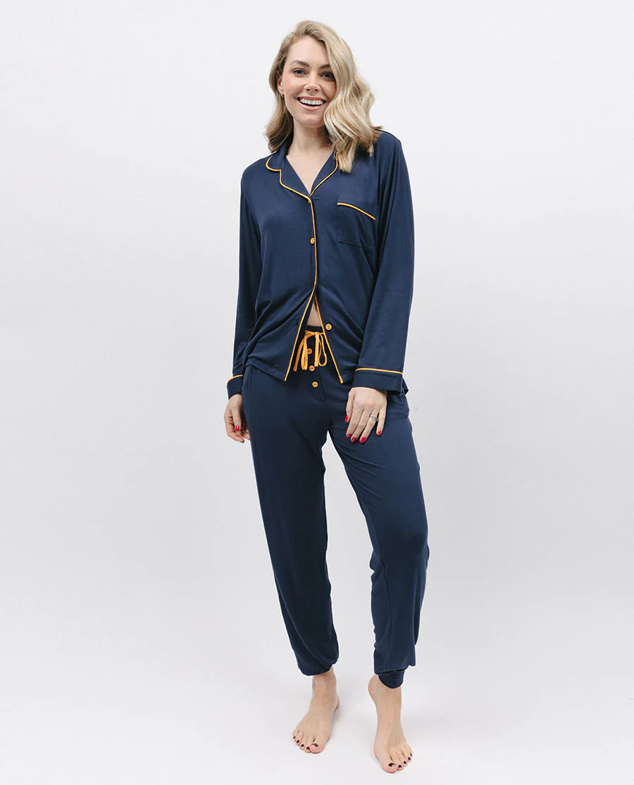 affordable women's pajama setsCyberJammies Cosmo Knit PJ Set