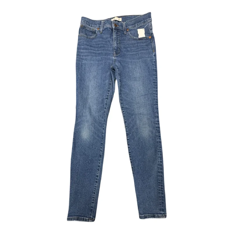 Women's Jodhpurs with U-Shaped NeckJeans Skinny By Madewell In Blue, Size:6