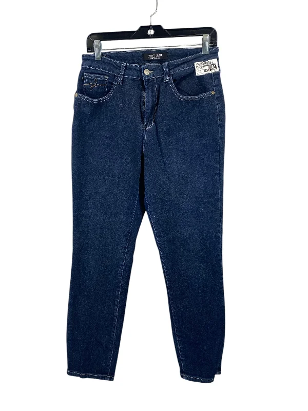 Women's Jodhpurs with Collarless NeckJeans Skinny By Judy Blue In Blue Denim, Size: 10