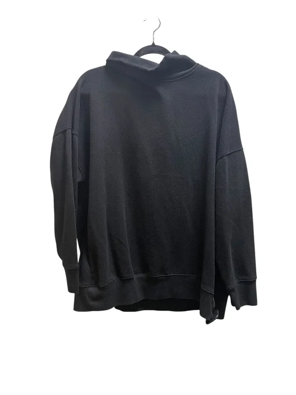 Women's Blouse with Long SleevesTop Long Sleeve By Gap In Black, Size: Xl